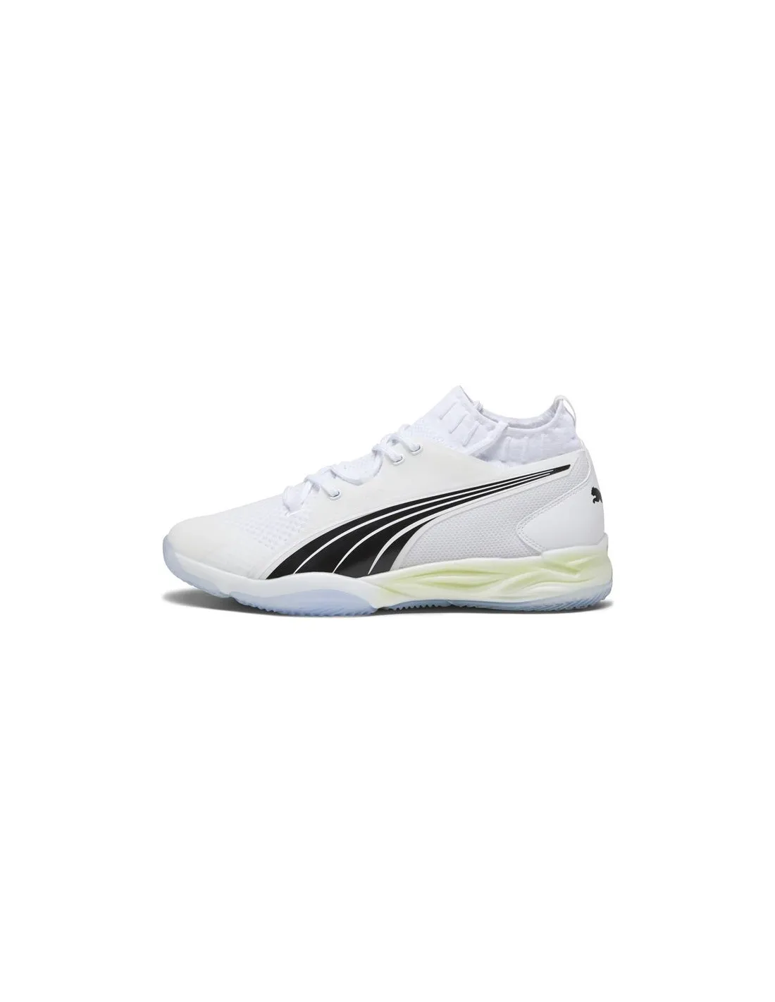 Chaussures de Football Sala Puma Eliminate Nitro Sqd Homme Blanc