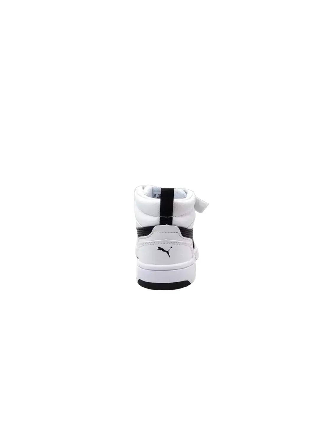 Chaussures puma Rebound V6 Mid Enfant Noir-Blanc