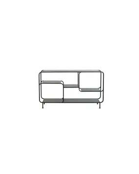 Console Winston Noir Mat 141x37x81,5cm