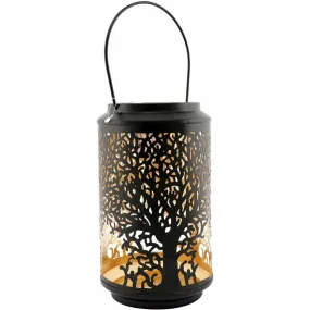 Lanterne photophore arbre de vie 15 x 25 cm