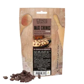 Maxi chunks de chocolat noir 250 g Patisdécor 
