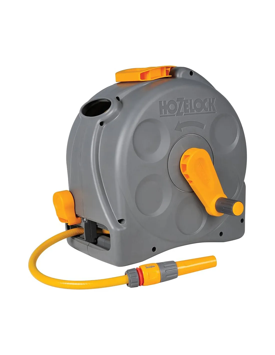 Porte-Tuyau Enrouleur Compact De 25m Tuyau 2415r0000 Hozelock - HOZELOCK - 74469