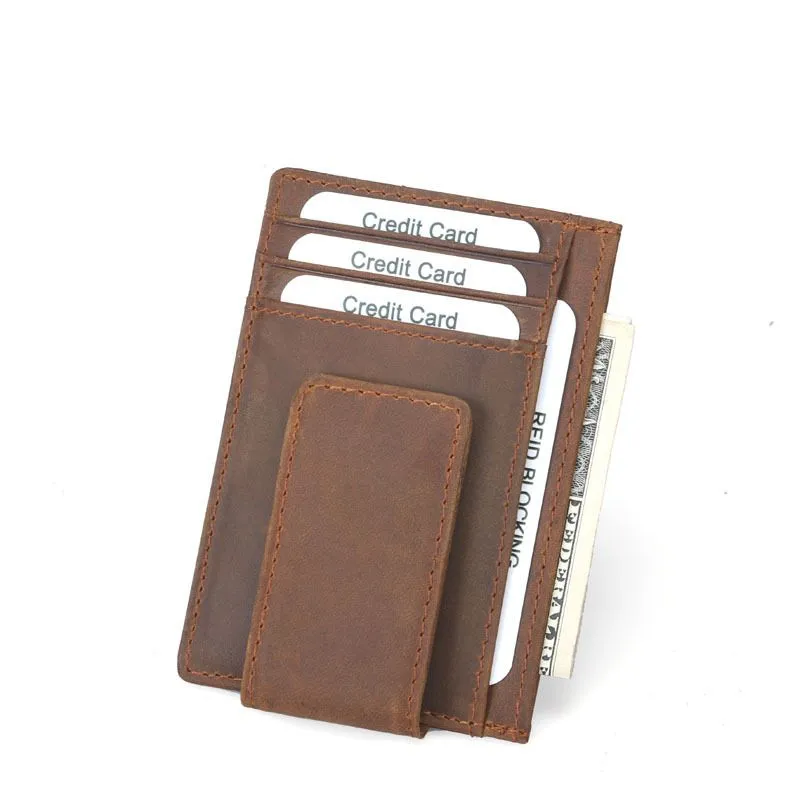 Portefeuille avec pince à billets