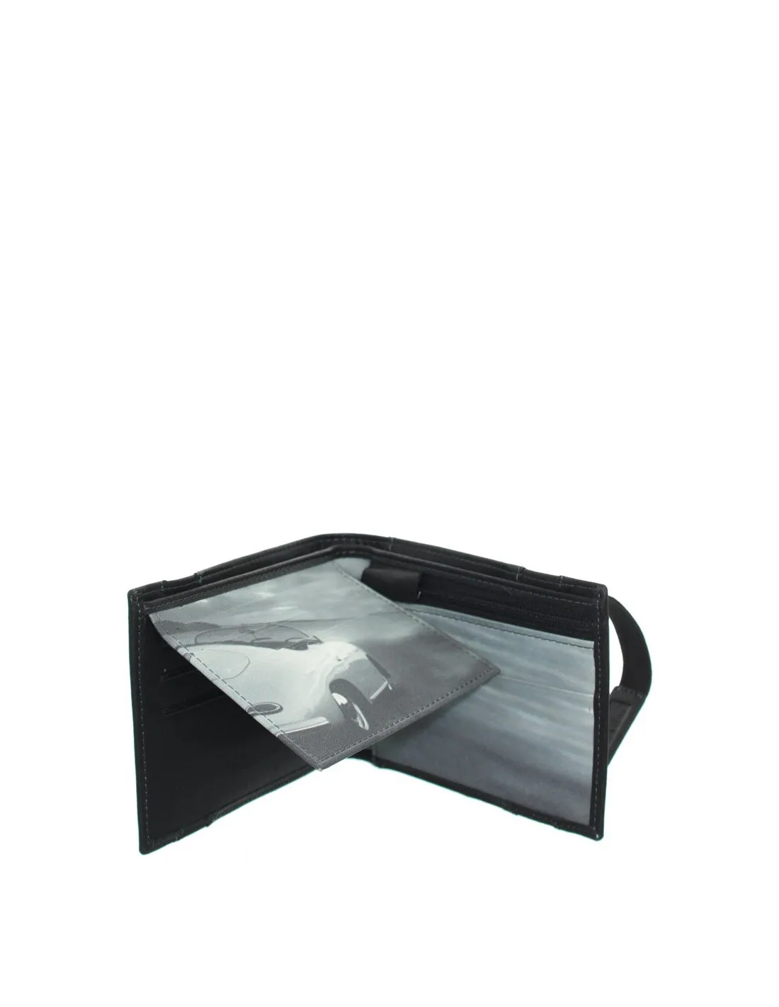 Portefeuille David William en cuir ref_lhc39320-noir