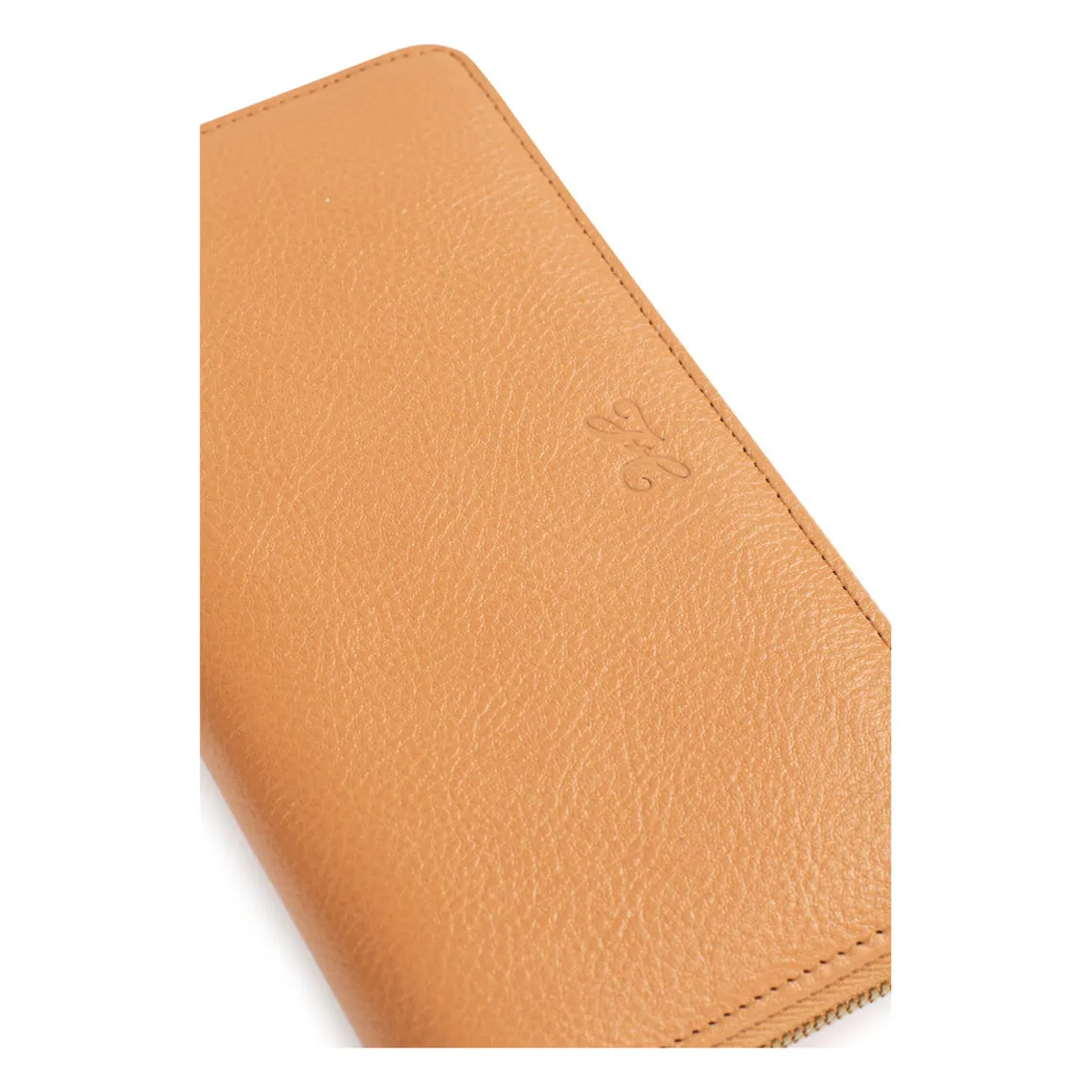 Portefeuille long Stop RFID Cuir BASTILLE Tan Mae | 3 Suisses