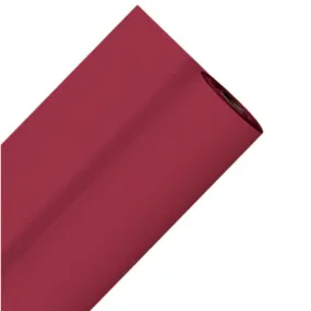 Rouleau de chemin de table en intissé bordeau 25m par 4