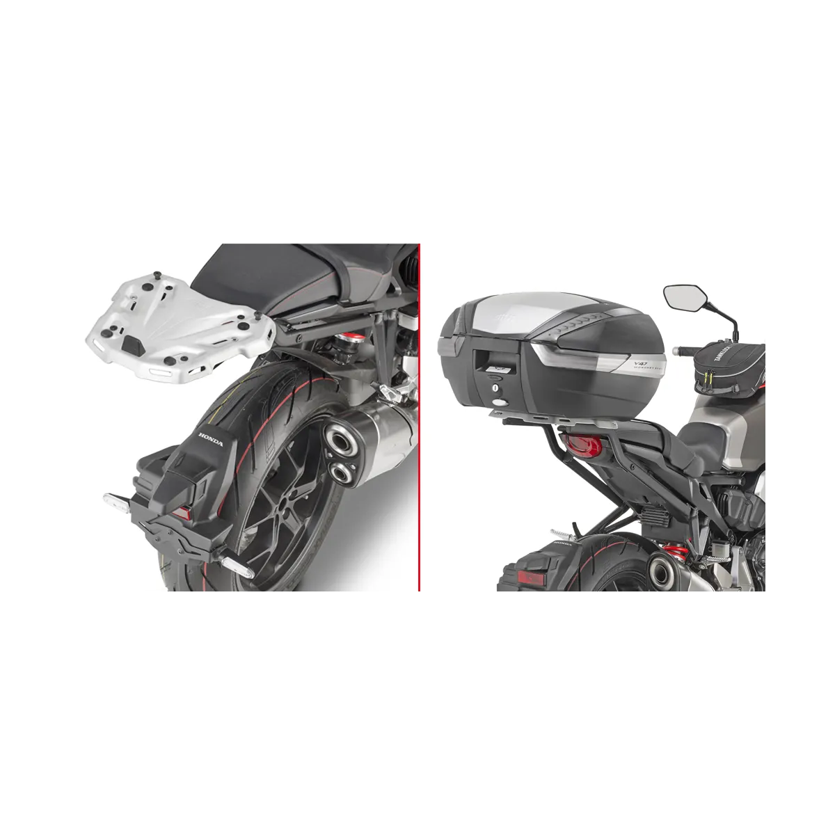 Support top case Givi Monokey - Monolock 1165FZ Honda 1000 CB R 2018 sans platine