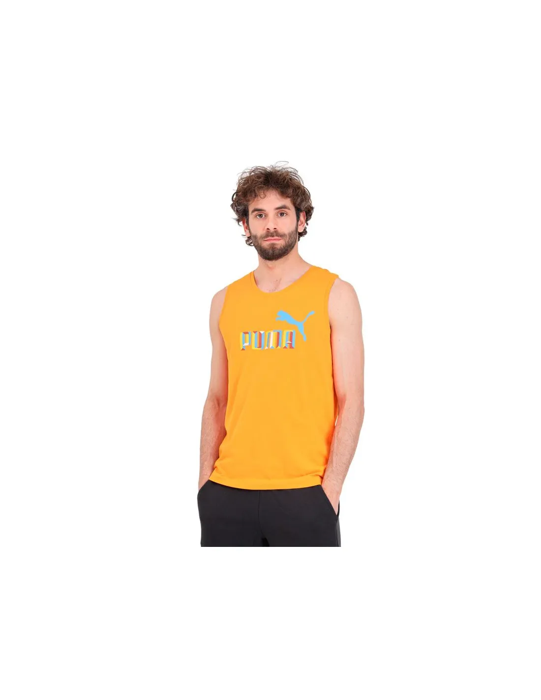 T-shirt Puma Bppo-000770 Blank Ba Femme Orange