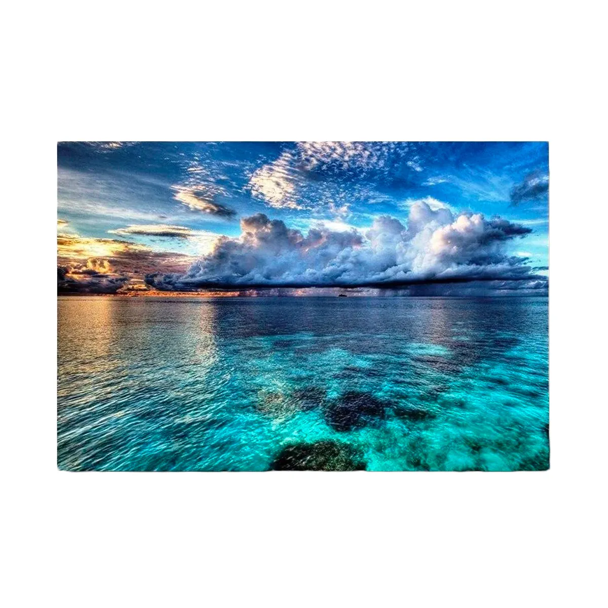 Tableau mural de paysage marin Blue Sky
