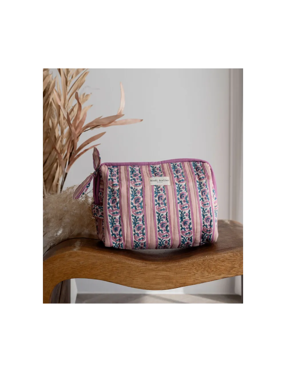 Trousse de toilette Bindi Atelier - Jaya Lilas