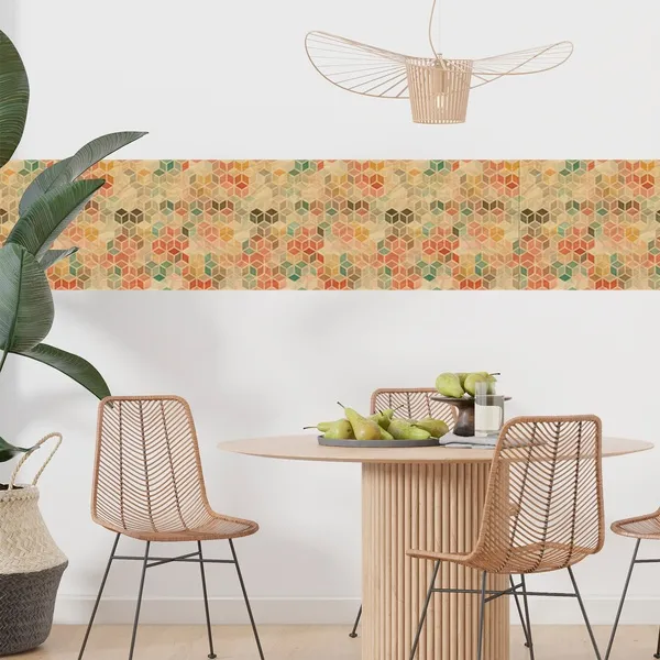 Tuile en cube - STICKERS MURAUX