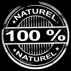 Vitrophanie label 100 % naturel - ø 68 cm