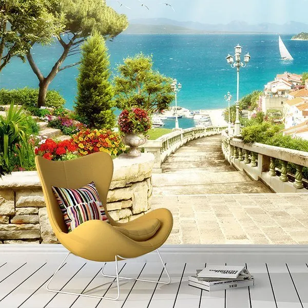 Vue sur la mer - PINTURAS MURALES