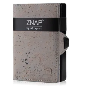 ZNAP Slim Wallet Mini portefeuille, porte-monnaie, pochette, étui | jusqu'à 12 cartes bancaires | accès facile : cartes en 